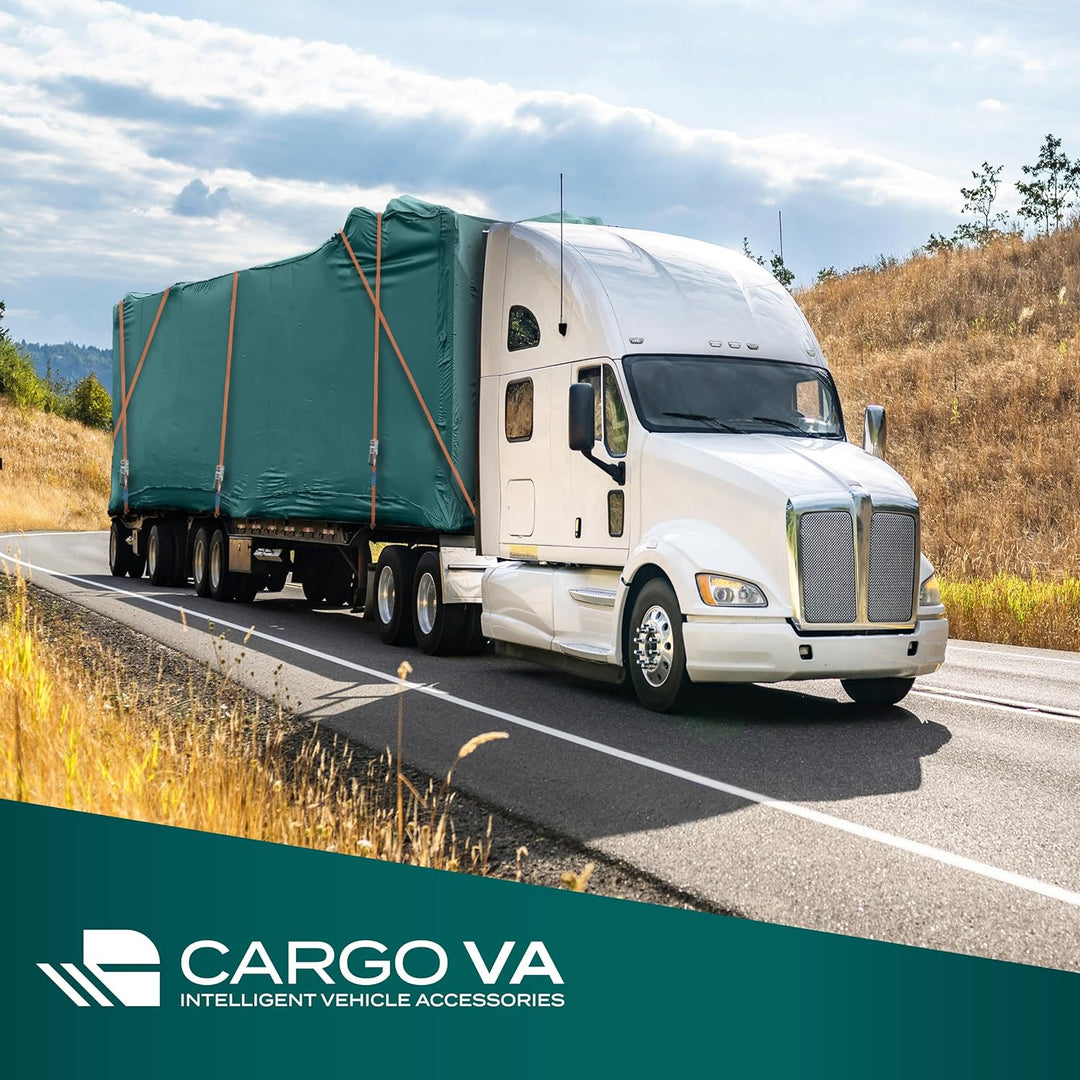 CargoVA Ratschengurte 2000kg - TÜV/GS & DIN - 2er - 10er Set/4m-10m