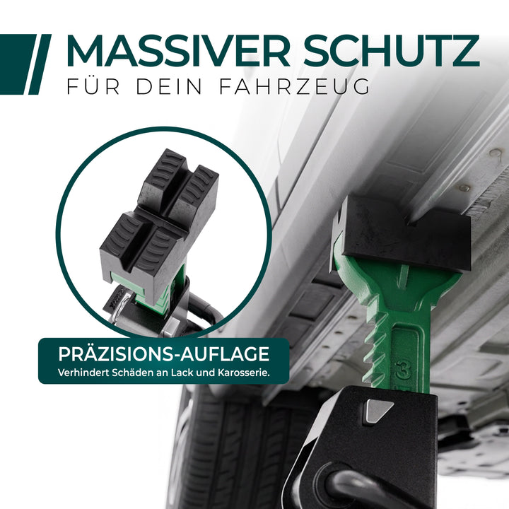 Unterstellbock 3T - TÜV Zertifiziert - 300 - 444MM [2er Set]